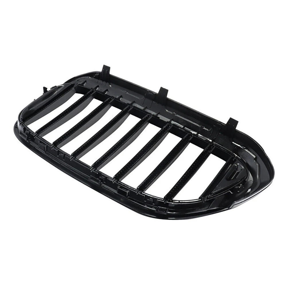 2Pcs Front Bumper Kidney Grill Grilles For BMW 5 Series G30 G31 G38 2017 2018 2019 2020 Upgrade To Facelift Style Racing Grills