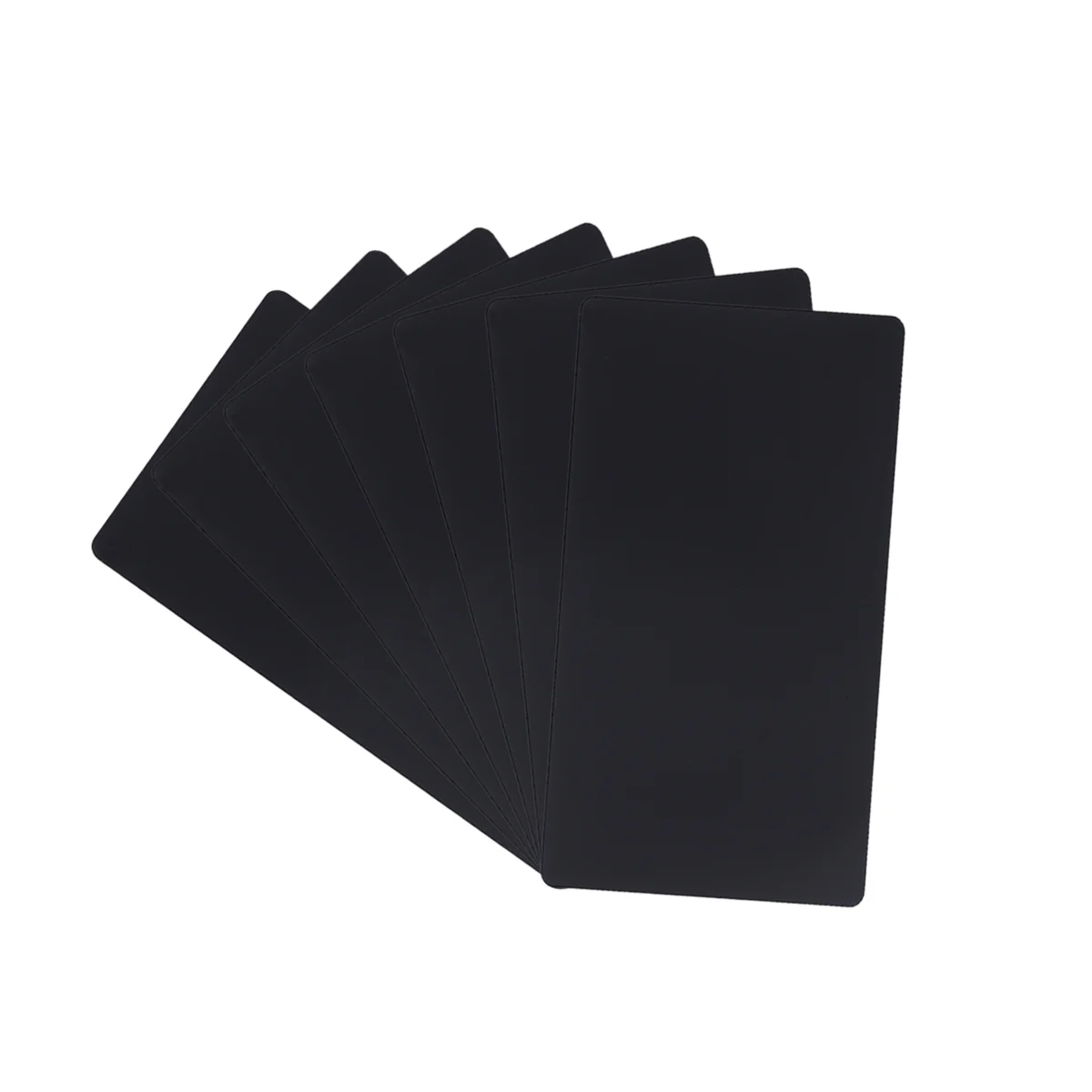 50 Pcs Anodized Aluminum Plate DIY Color Name Business Machine Blue Engraver Card Office