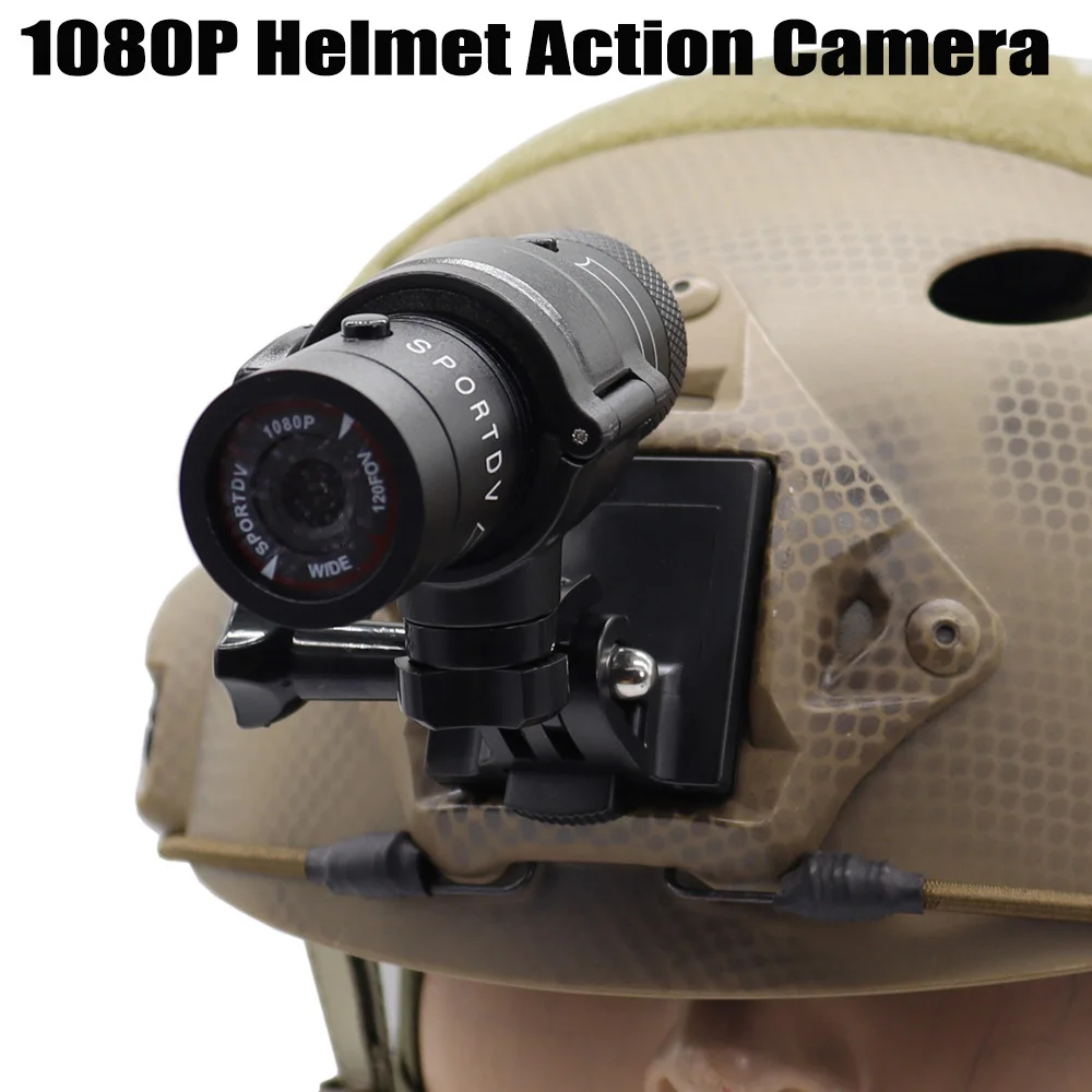 Tactical 720 1080P Helmet Camera New Style Sport Camera for Hunting Airsoft CS Wargame with Video & Photo Function