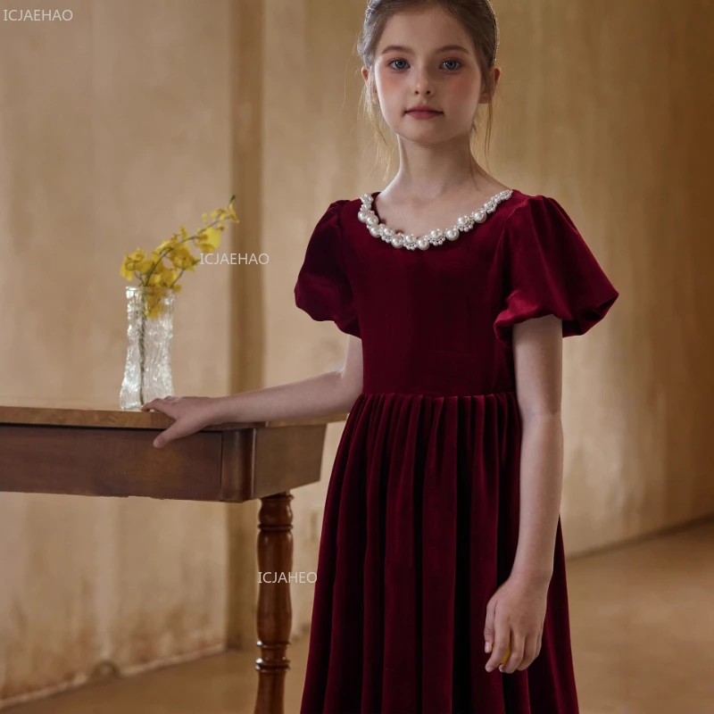 vestido-de-princesa-de-terciopelo-borgona-para-ninas-vestido-de-dama-de-honor-para-bodas-ropa-formal-para-ninas-vestido-para-actuacion-de-piano