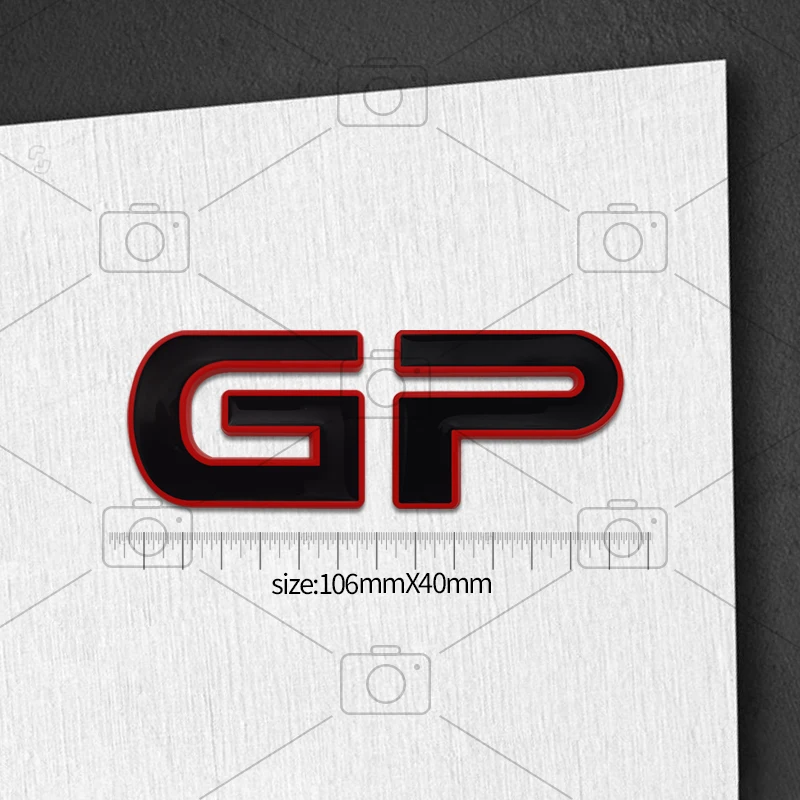 Auto Metalen Body GP Editie Logo Brief Decals Styling Badge Kofferbak Emblemen Sticker Voor Mini Cooper S EEN F54 F55 R56 R57 R58 R59