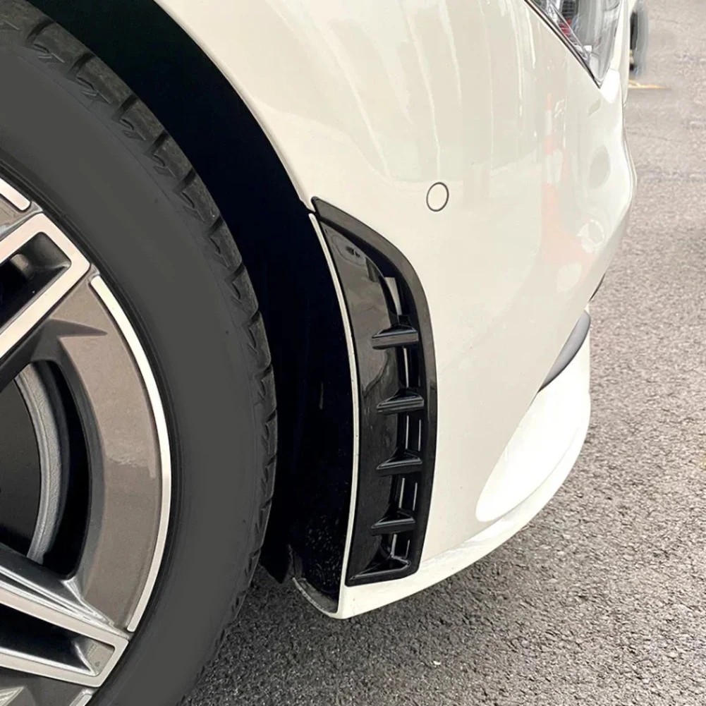 

Practical Front Bumper Wing Side Vent Cover for Mercedes CLA C118 CLA250 2020+ Scratch Resistant Lightweight ABS Easy to Fit