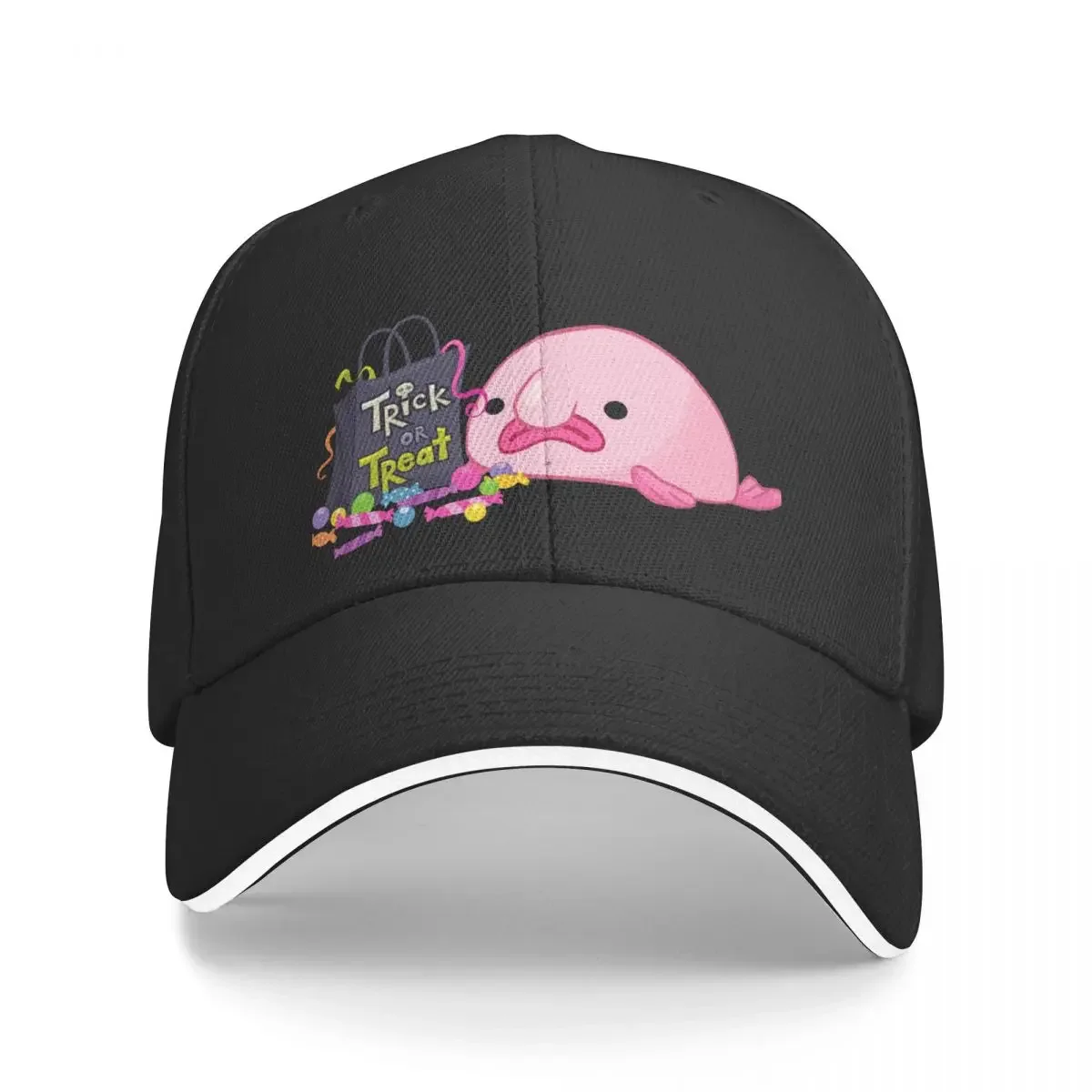 Trick or treat Blobfish Baseball Cap fashionable Horse Hat Hat Baseball Cap For Girls Men's