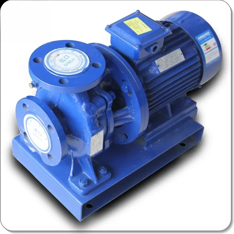 Horizontal Type Centrifugal Clean Water Pump 10hp 15hp 25hp 30hp /inline Pump/ Cast Iron Single-stage Pump 0.18w-160kw Hengbiao