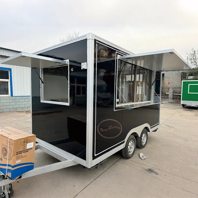 

Compact Outdoor Food Trailer for Street Food Catering with Delicate Design And Practical Features