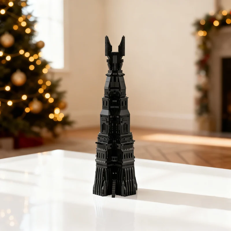 

5141 деталь MOC: Башня Ортанка (Властелин колец, Хоббит) — Конструктор, строительные блоки, игрушки для сборки, рождественские подарки, идея для детей