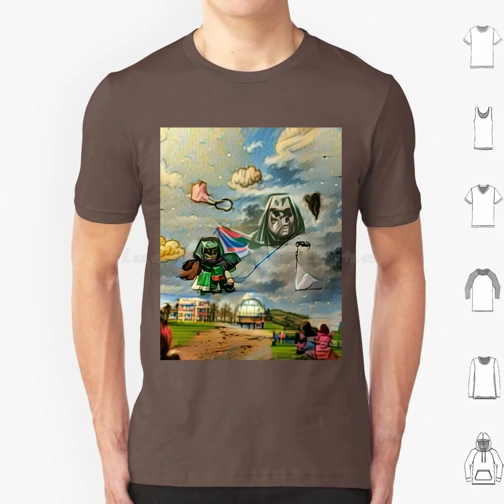 Dr Flying A Kite T Shirt 6Xl Cotton Cool Tee Dr Comics Villain Mf Metal Face Latvia Kites Bigsleep