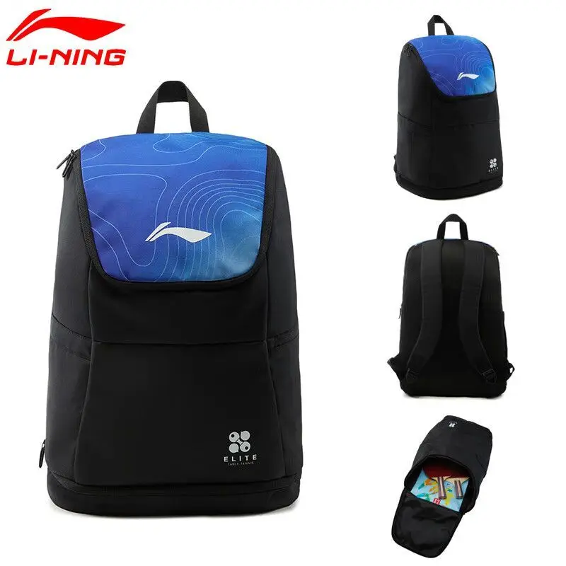 Li-Ning table tennis bag new style sports backpack large capacity backpack competition training bucket bag