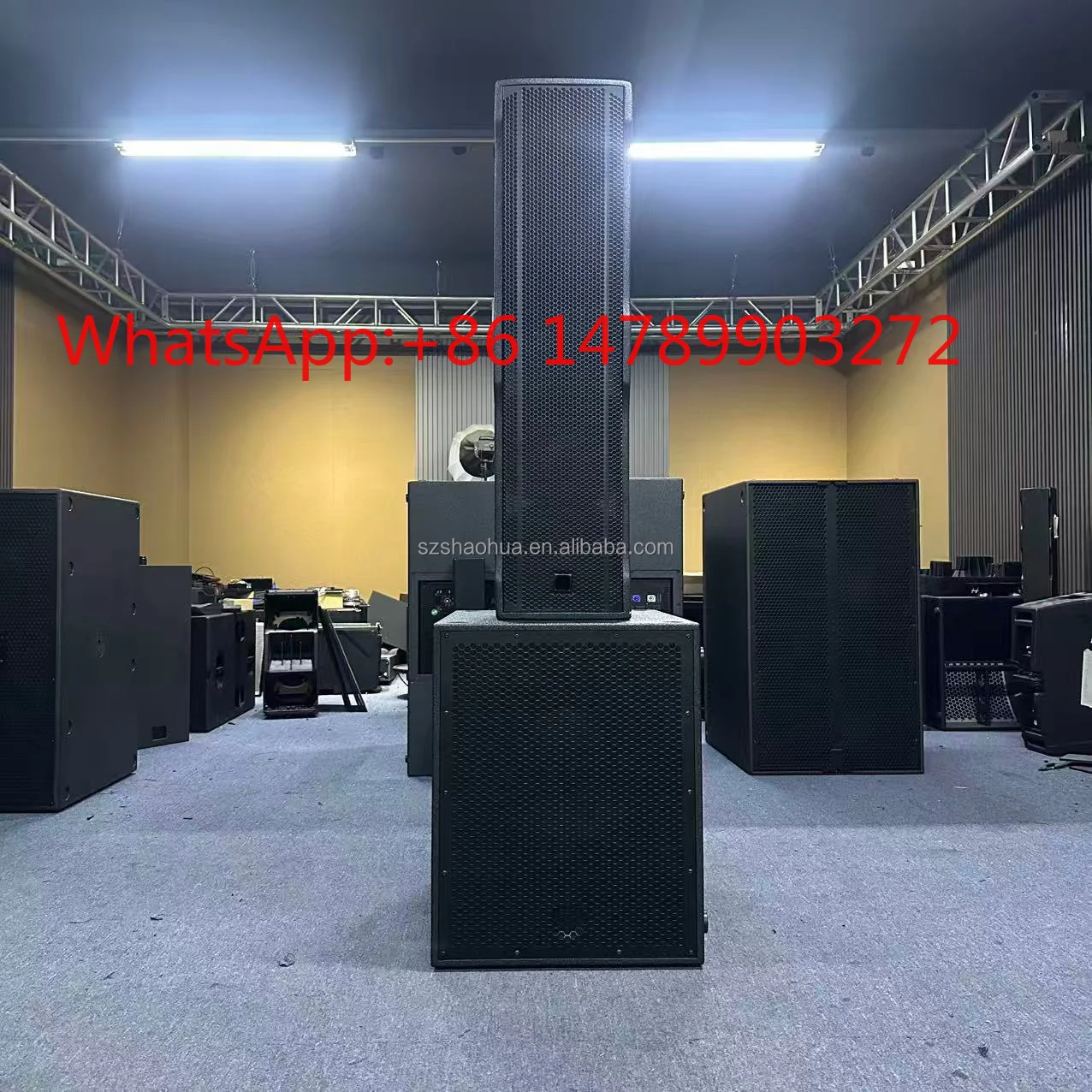 Column NXL44-A Active Column Speaker700WRMS1400W134dB Birch Event DJ Professional PA System