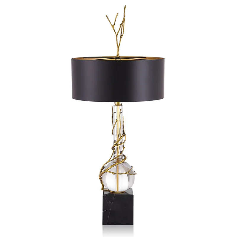 

Creative tree branch desk lamp designer high-end model room bedroom