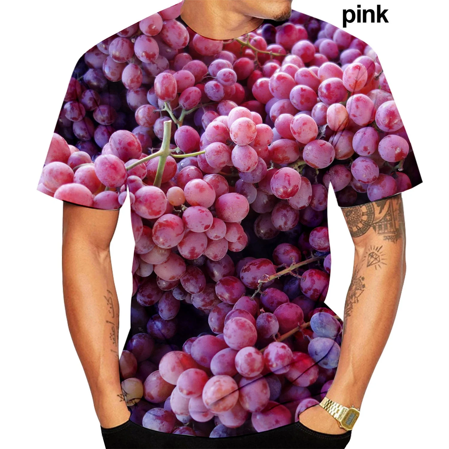 The Fresh Fruits Food 3D Print T Shirts Funny Casual Hip Hop Men Women Short Sleeve Top