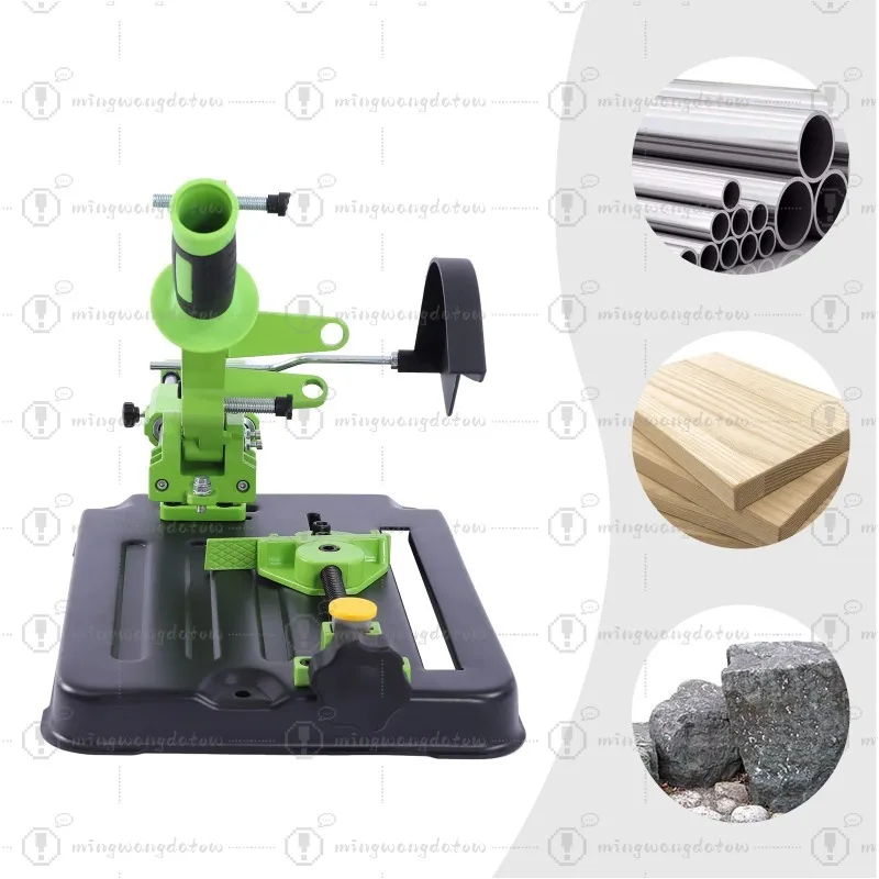 Green Stand for Angle Grinder, Separator Stand Angle Holder Suitable for Angle Grinders with 3.94-4.92 Inch Diameter and 2 Holes
