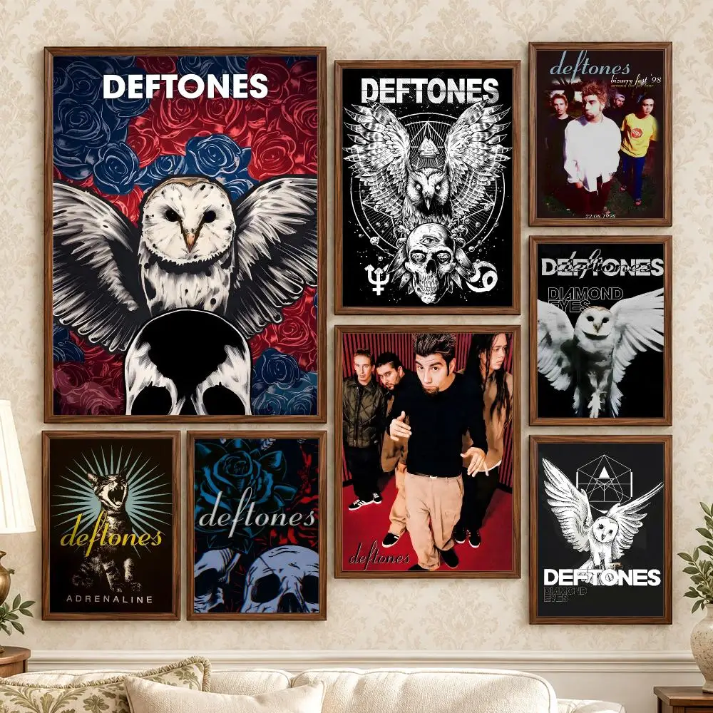 Heavy Atmospheric Music Deftones Poster Wall Art For Bedroom Living Room Home Decor Holiday Birthday Gift