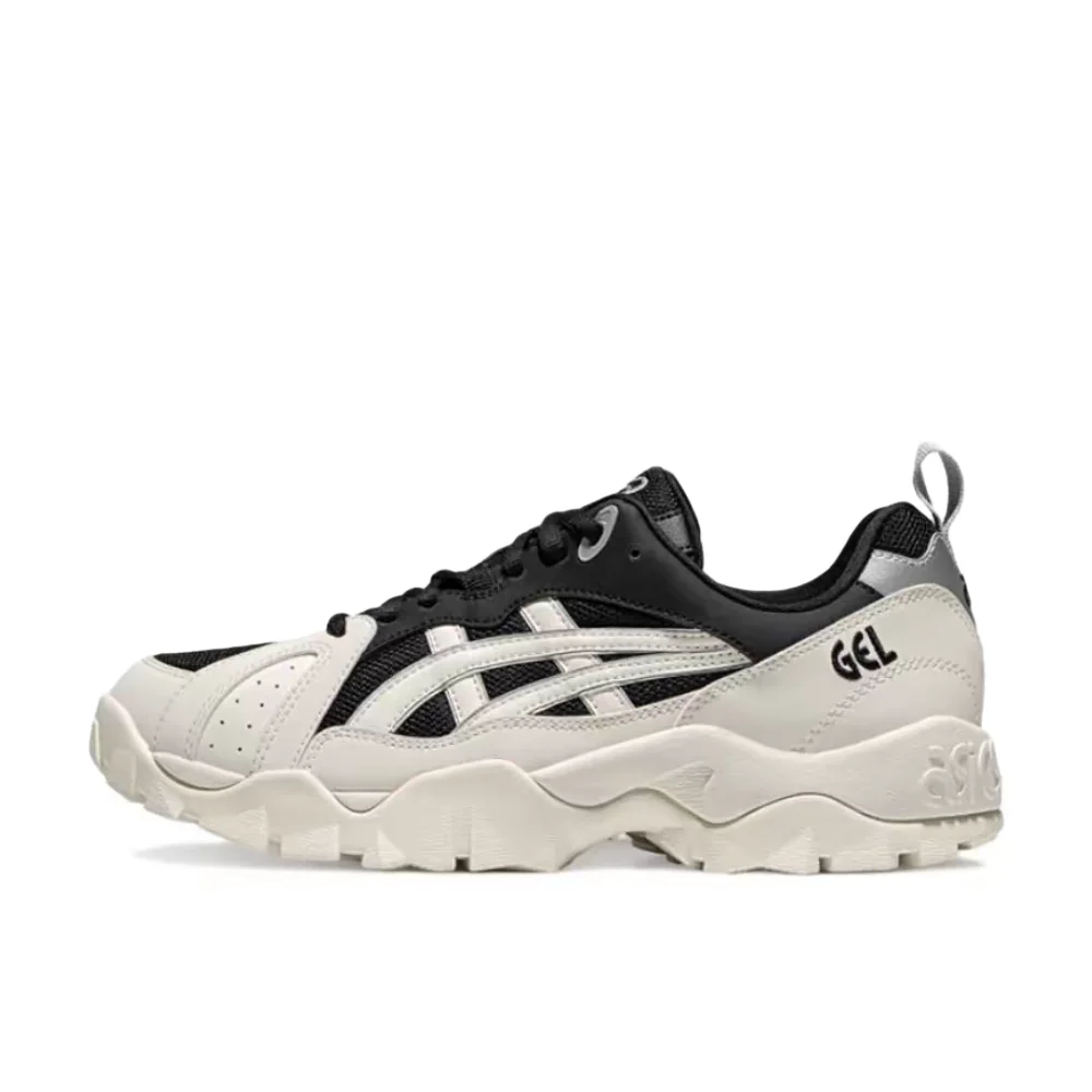 ASICS Gel-Truck Low-Top Casual Shoes White/Black Colorway Comfortable Durable Slip-Resistant Sole for Men and Women 1203A485-002