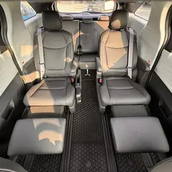 2021-2024 TOYOTA SIENNA LEATHER REAR CAPTAIN HEATED VENTED VIP LUXURY SEAT 2ND ROW BUCKETS SEATS RECLINERS POWER FOOTREST SEAT