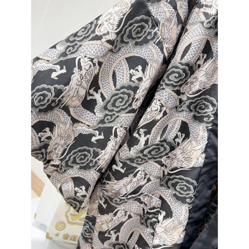 Hanten – manteaux d'hiver pour hommes et femmes, amples à lacets, Style japonais, vêtements traditionnels, veste, vêtements asiatiques, Kimono Hombre