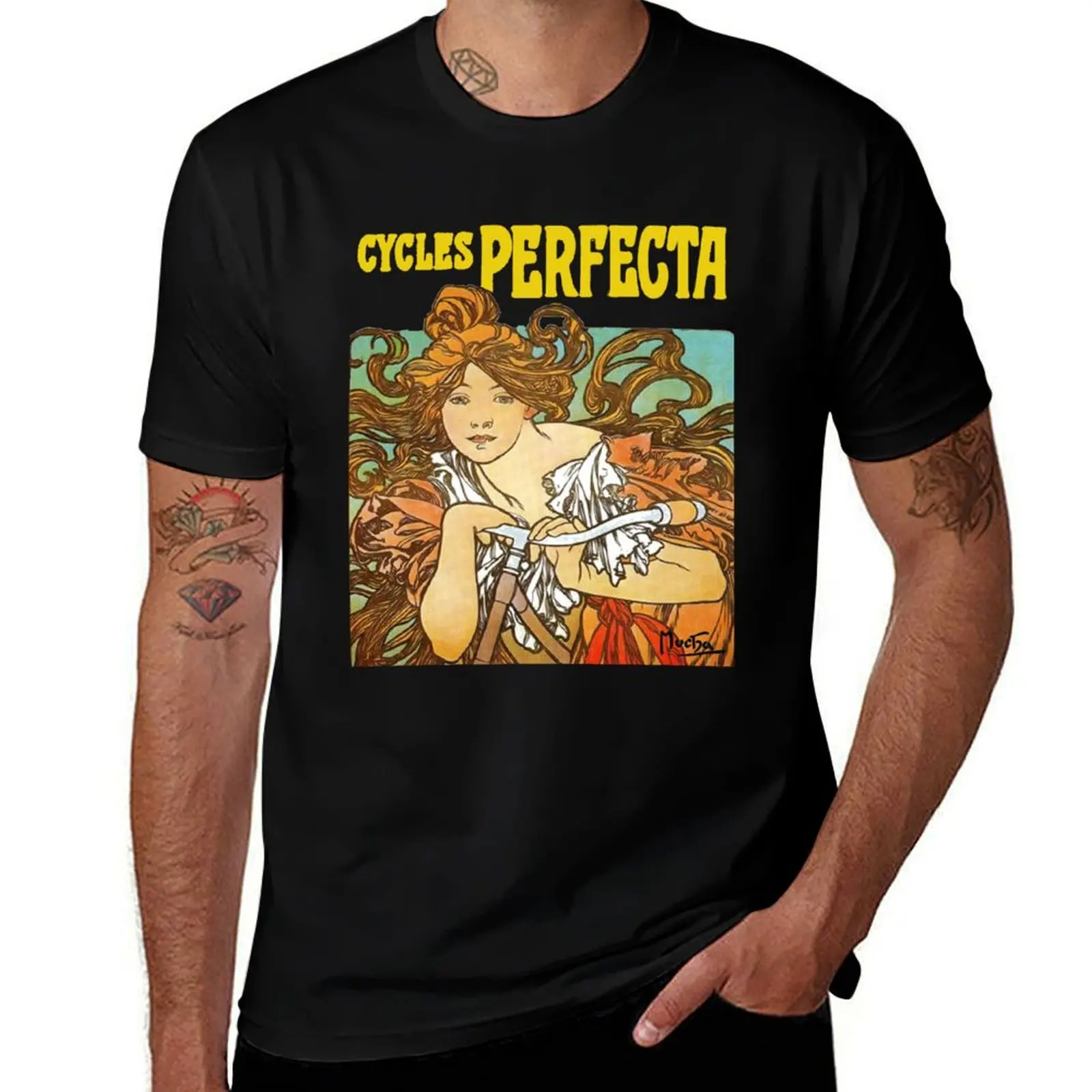 Mucha - Cycles Perfecta T-Shirt Breathable Workout Short Sleeve Top T-Shirt