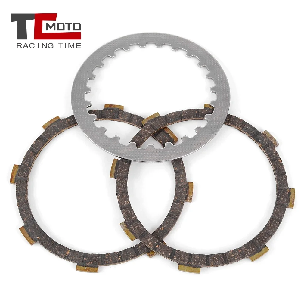 Clutch Plates Steel Friction Plate for Yamaha DT50R DT50 RX50 RX50K RX50L YSR50 YB50 YB-1 MR50 QA50 131-16321-00 4EU-16321-00