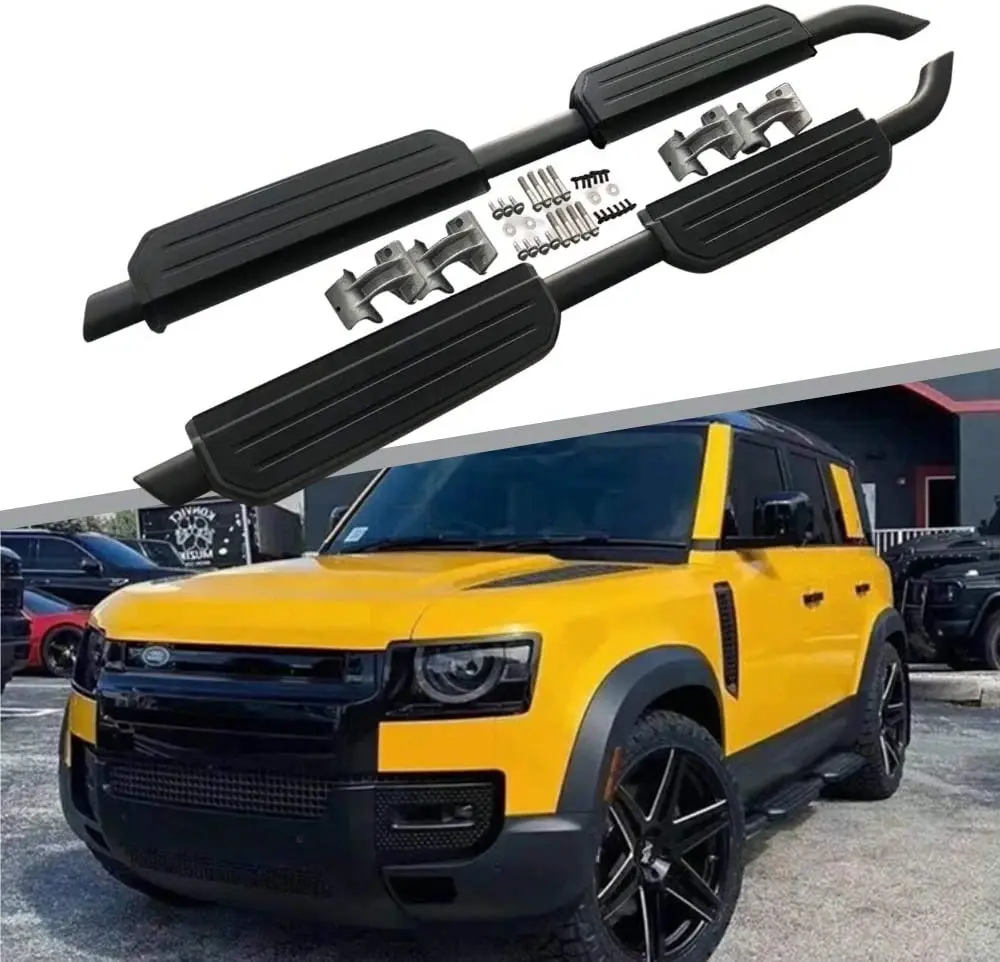 

Running Board Nerf Bar Side Step Fits for Land Rover Defender 130 5D 2022 2023