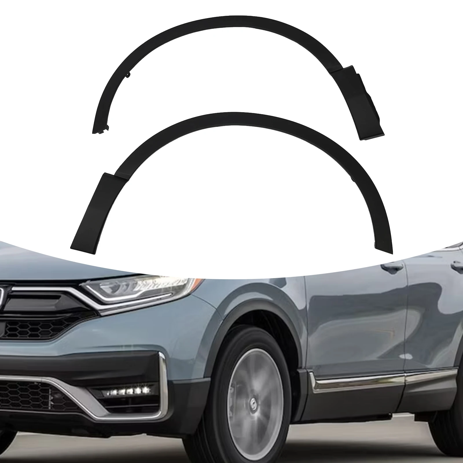 

Fender Trim Set For 2017-2022 Honda CR-V Front Driver and Passenger Side, Fender Trim Set, Front Fender Trims