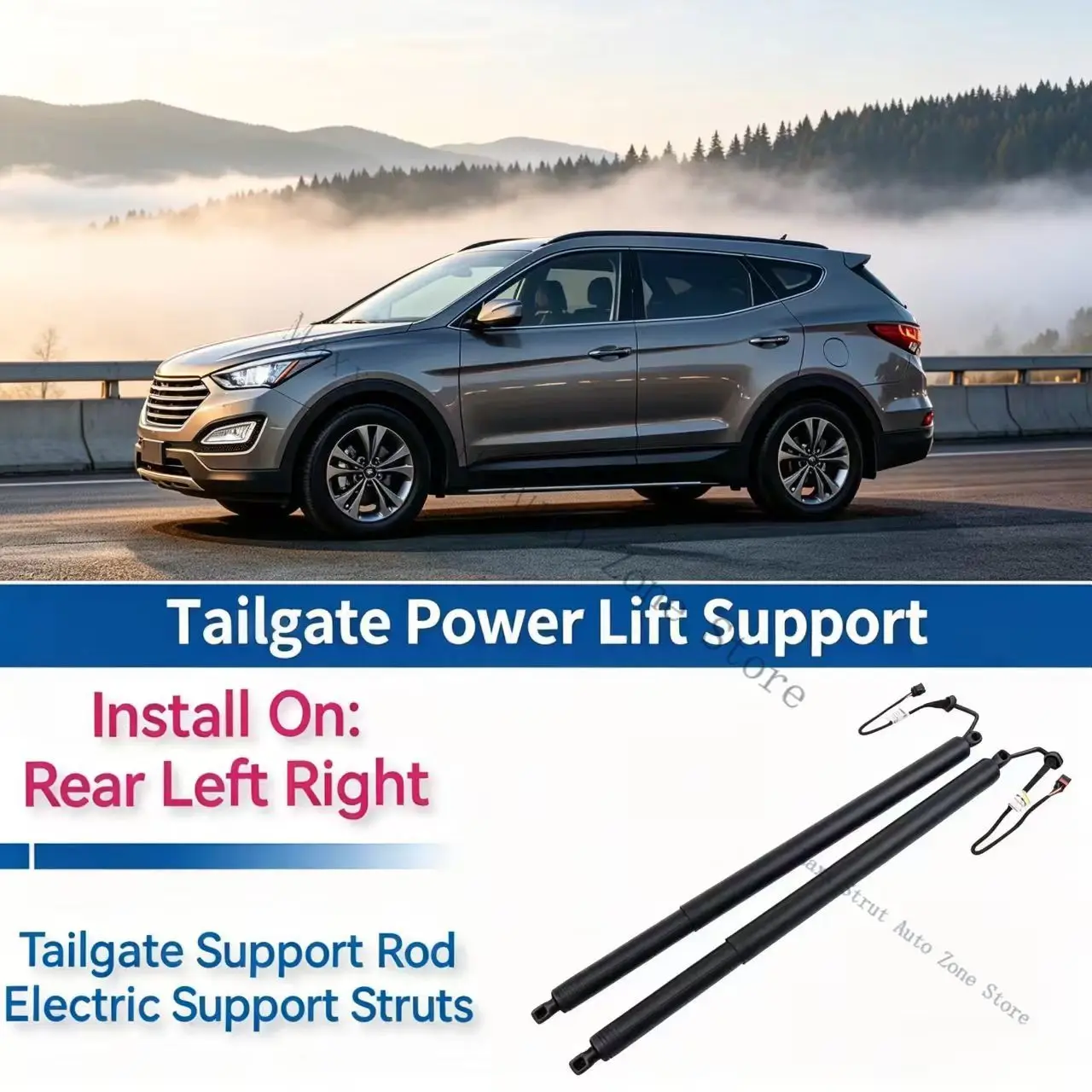 Power Trunk Liftgate Strut For Opel Granland X MK1 2017- Rear Tailgate Strut Electric Tailgate Gas Struts 9828629780