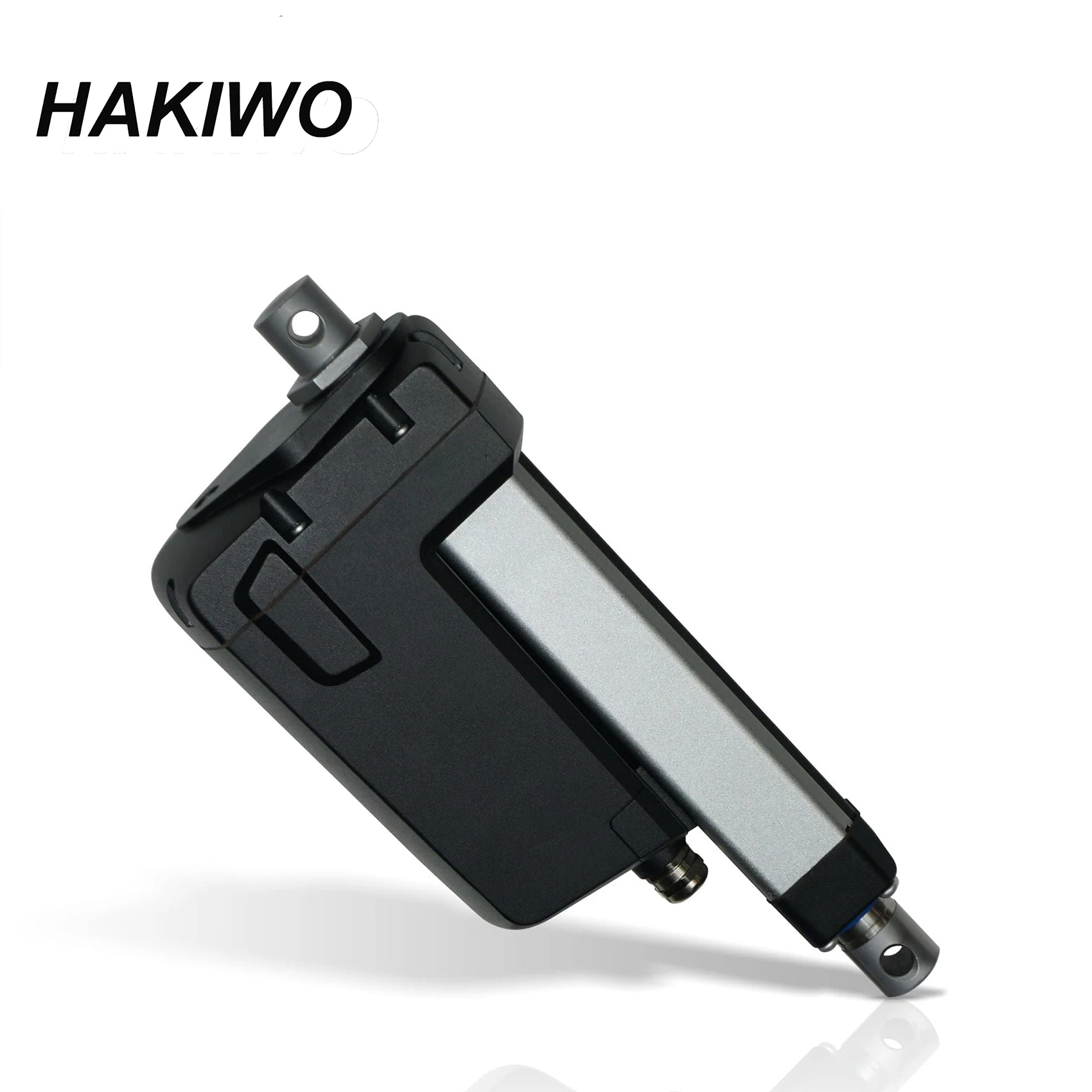 Imagem -05 - Hakiwo 12v 24v 12000n Ip66 Atuador Linear 550 mm 600 mm 700 mm 800 mm 900 mm 1000 mm Curso Solar Tracker Motorização da Porta 60 mm s