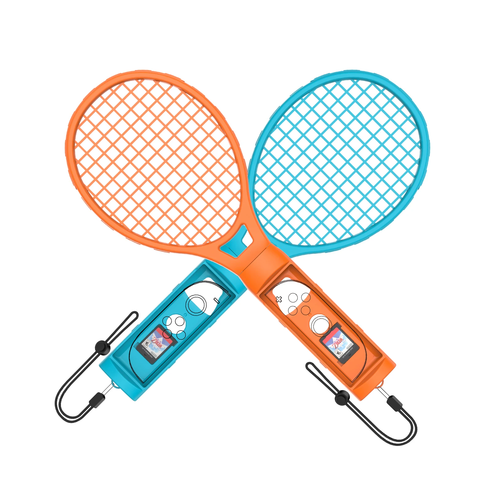 

Game Tennis Racket NS2266 for Nintendo Switch 2 ,Lightweight ABS, Full Button Control, Safety Rope, Compatible with Sports Games