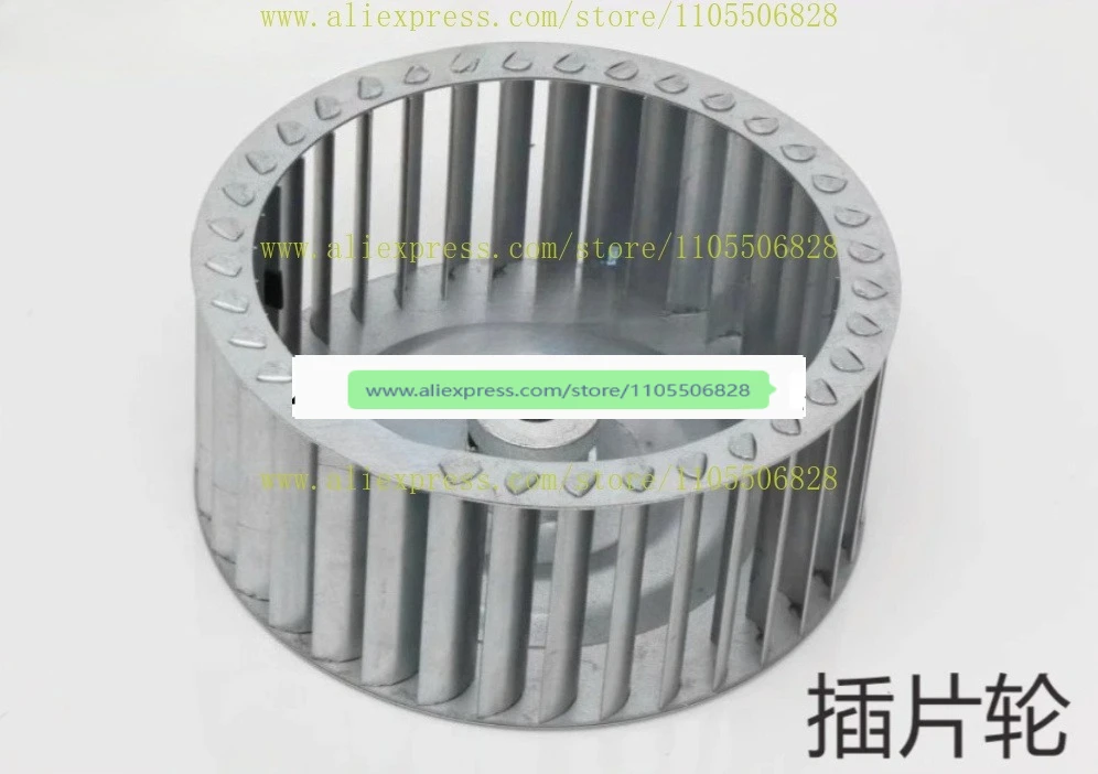 Centrifugal fan impeller, high-temperature resistant multi wing double inlet oven impeller
