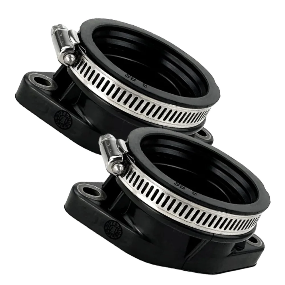 2 pcs Motorcycle Throttle Body Intake Manifold Boot Adapter 1205301 1204490 For Polaris ACE 900 Ranger Crew XP RZR XP 900