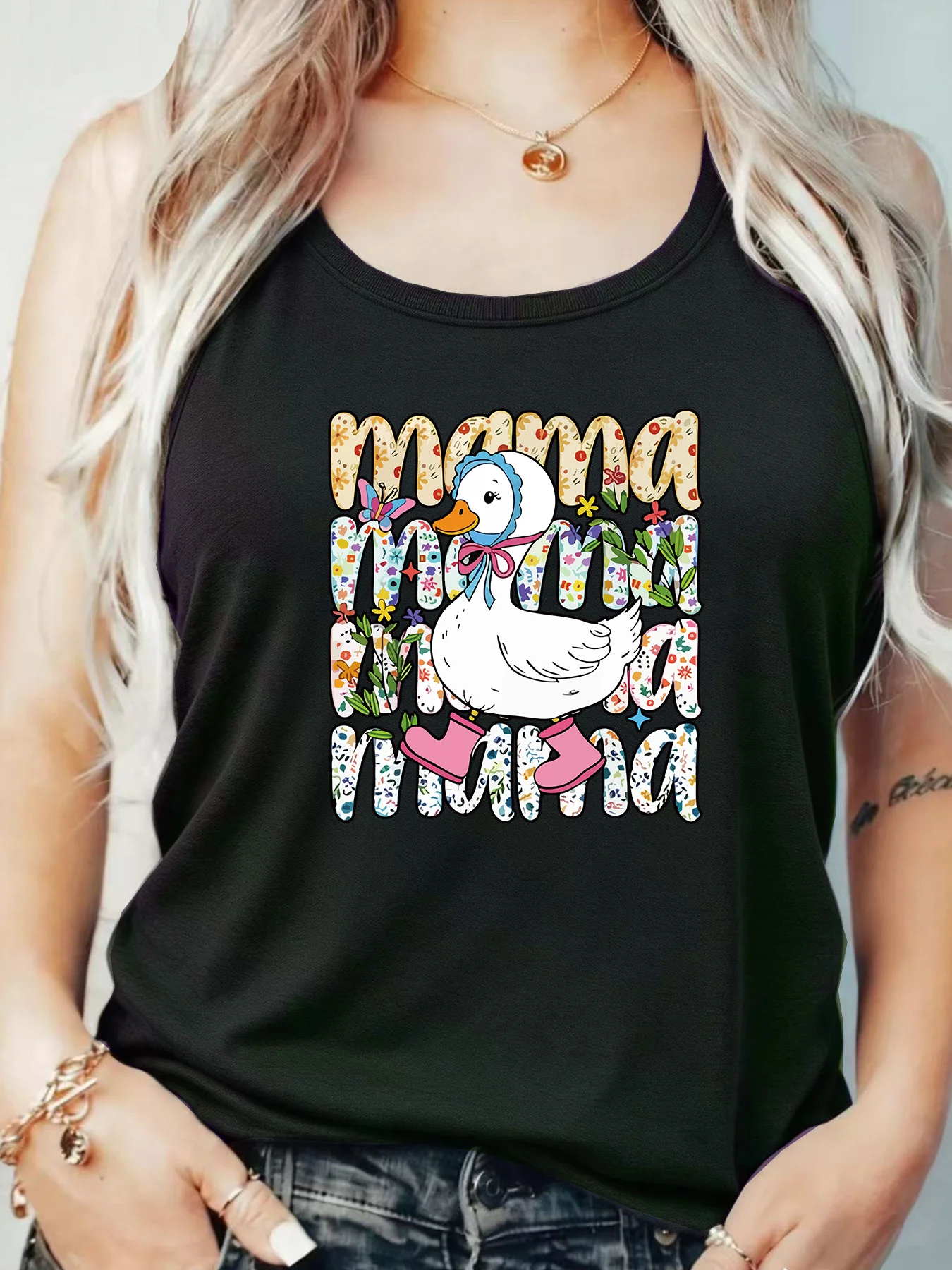 

Женская футболка свободного кроя с принтом и карманом, с круглым вырезом и ребристым воротником, размеры 1-8XL, большие размеры, удобная повседневная модель