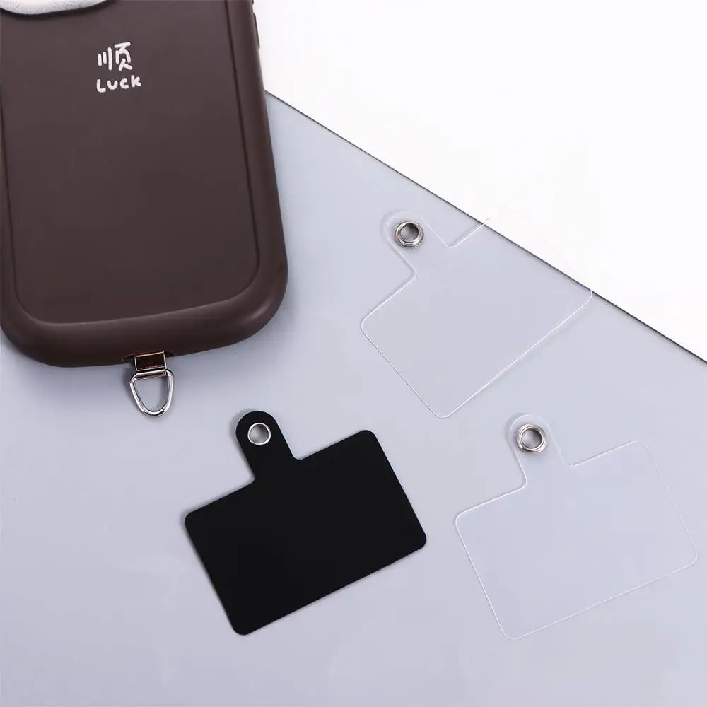 Anti-lost Phone Tether Patch Ultra-thin Safety Cellphone Strap Gasket Stainless Steel Universal Phone Lanyard Straps Patch