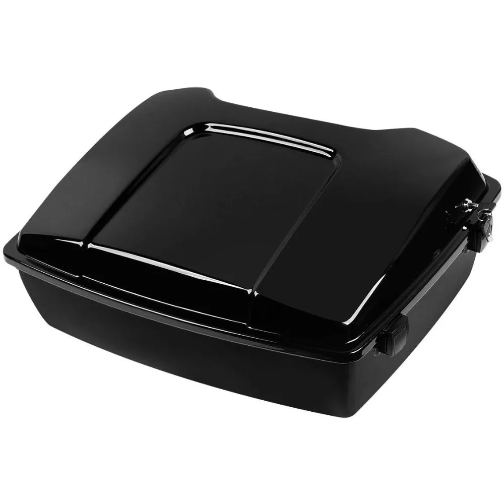 

10.7 Chopped Motorcycle Trunk Box Set Fits For Harley Touring 1997-2013 Road King Road Glide Street Glide Electra Glide