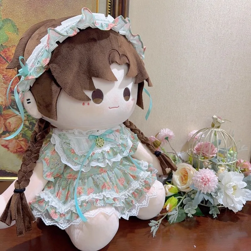 면 인형 옷, 상쾌한 인형 원피스, Xingdailu, Lina, Beier 치마, 50-55cm, 다시 태어난 인형 원피스, 무료 배송, 10cm, 20cm