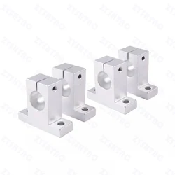 4pcs SK8 SK10 SK12 SK16 SK20 SK25 SK30 SK35 linear bearing rail shaft Support Linear Shaft Linear Rod CNC Router 3D printer Part