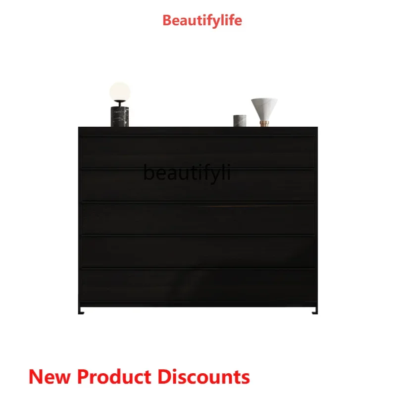 

S Italian Modern Minimalist Chest of Drawers Customized Home Storage Living Room Simple Bedroom Bedside Cabinet furniture