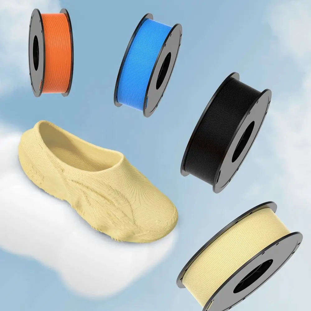 BIGTREETECH MorPhlex خيوط 90A-75A خالية من التشابك قابلة للتحلل صلابة جيدة 1.75 مللي متر خيوط طابعة ثلاثية الأبعاد لأحذية الطباعة FDM