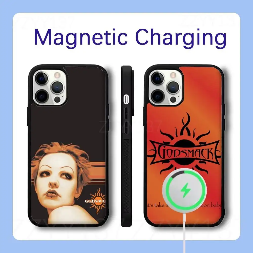 

G-GodsmackS Power Hour Phone Case For iPhone 17,16,15,14,13,12,11,Pro,Max,Plus,Air,Mini,SE Magsafe Magnetic Wireless Charging