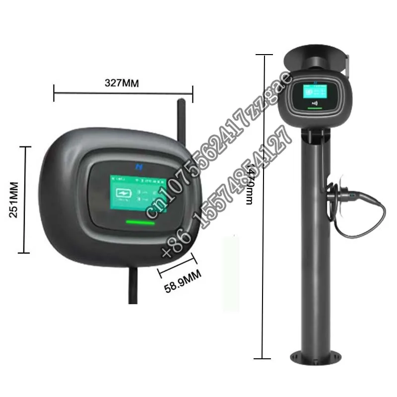 

wallbox ev charger light custom charging pile outdoor smart pole 22kw car charging module new energy vehicle charging pile