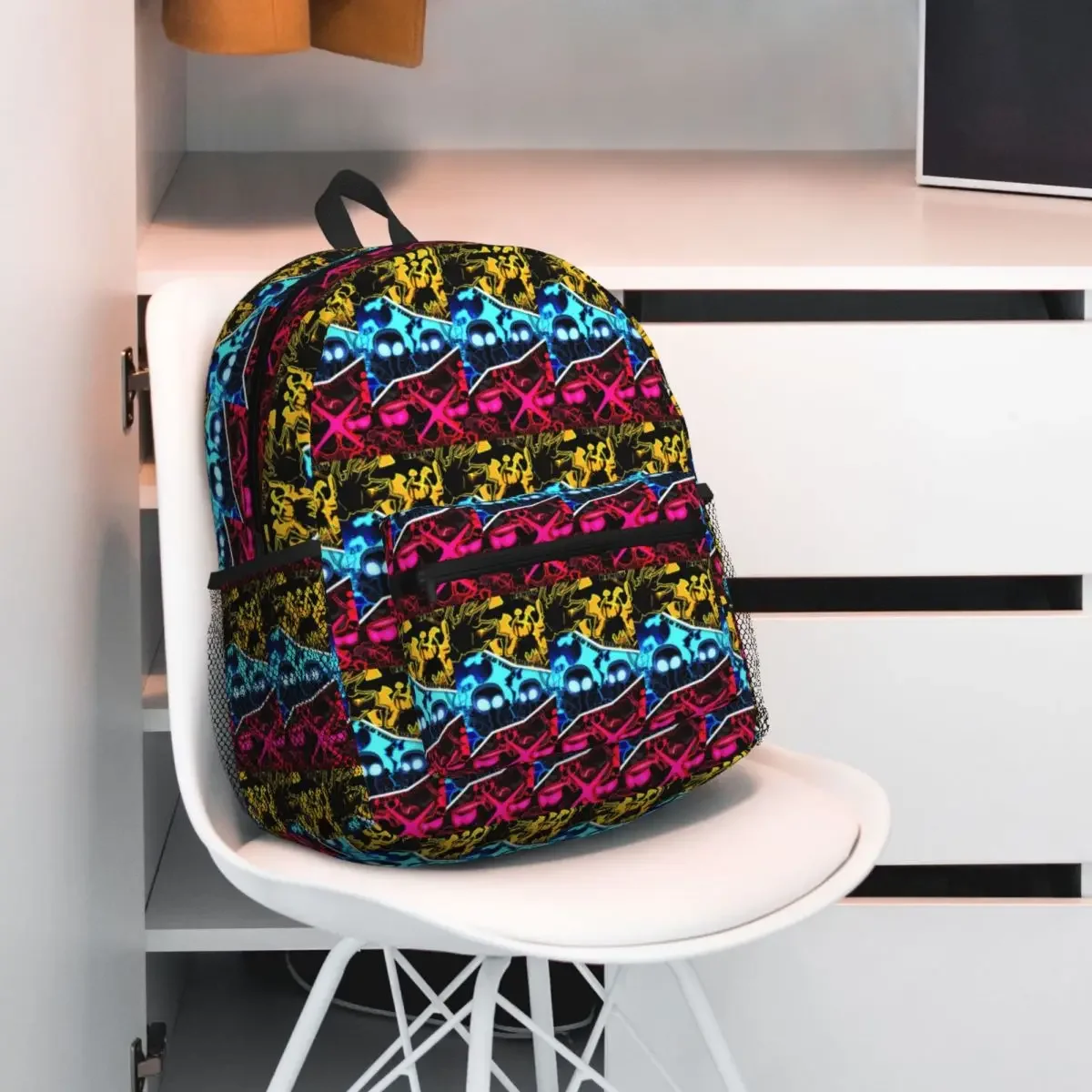 Fnf Game Friday Night Funkin Student Backpack School Bag Hiking Travel Daypack for Men Women Fashion Bookbag Shoulder Bags