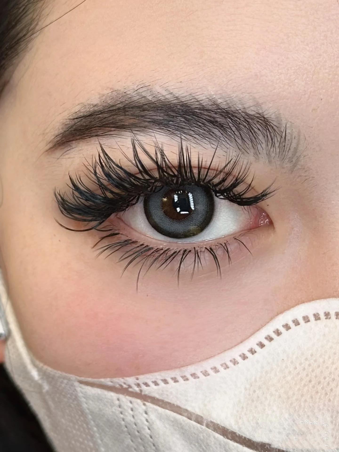 ขนตาปลอมแบบครึ่งเส้น ขนตาธรรมชาติฟูฟ่อง ทรงแคทอาย ขนตาปลอมนุ่มเบาเหมือนขนมิงค์ ปลายปีก ขนตาเรียวยาว