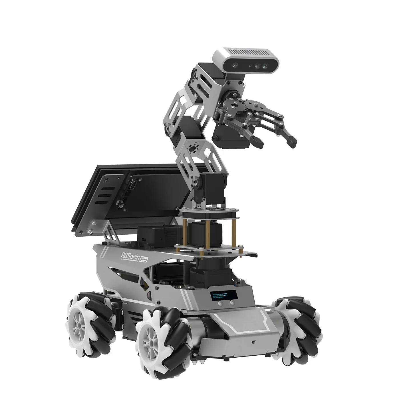 ROS2 robot arm trolley ROSOrin Pro mapping navigation AI large model OpenClaw robot