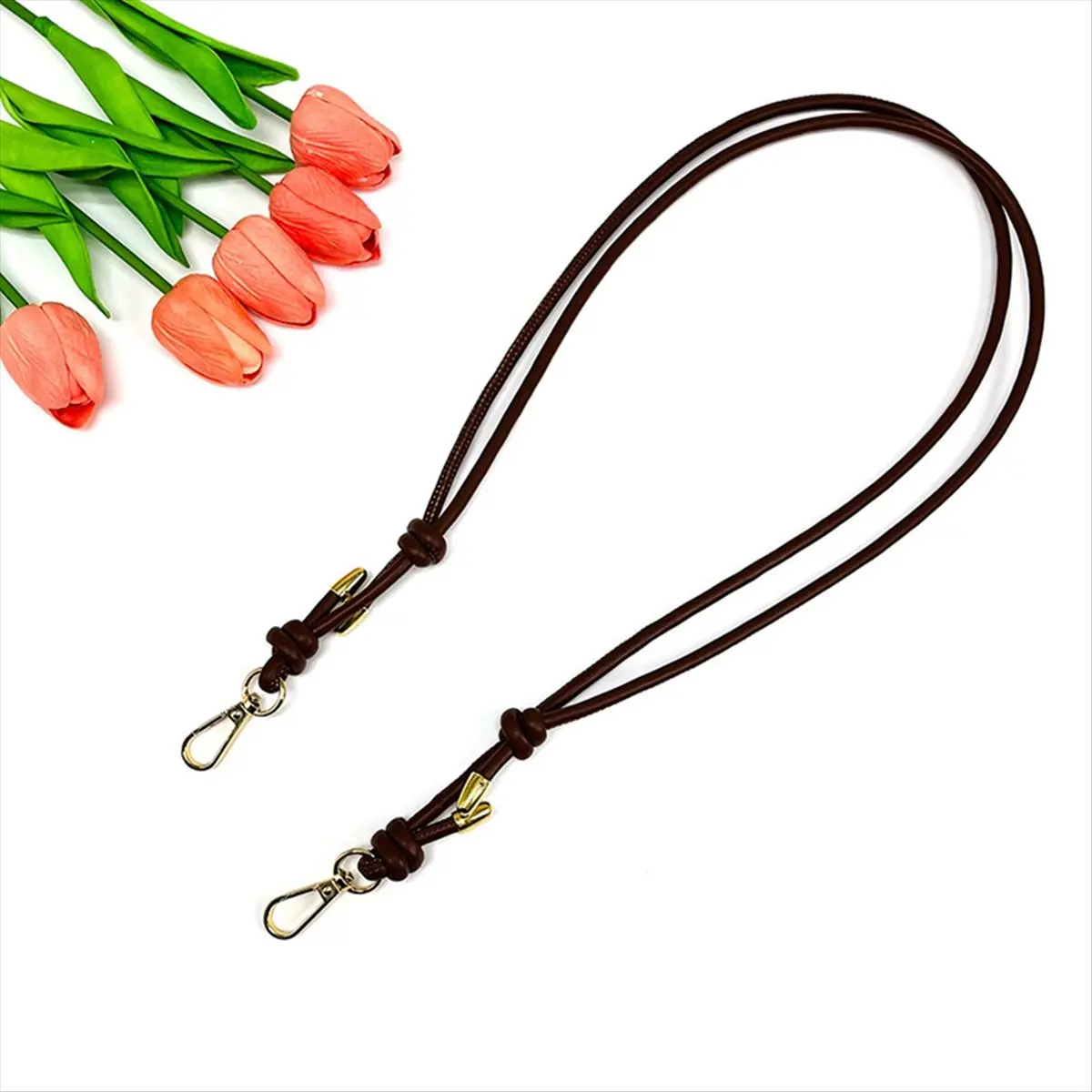 สายสะพายกระเป๋า ABQR สายสะพายกระเป๋าแบบเปลี่ยนได้ สายสะพายแบบไขว้ สายสะพายสำหรับกระเป๋าถือ กระเป๋าทรงถัง กระเป๋าสะพายข้าง 144 ซม. -B