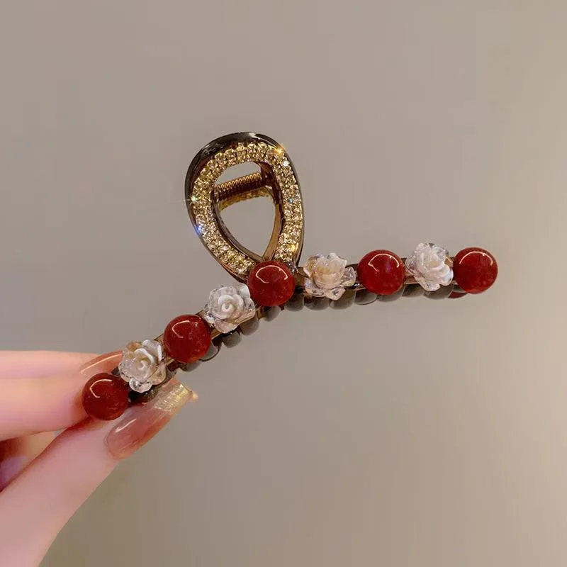 جديد الكورية تصميم صغير كريستال القوس مشبك شعر كليب إكسسوارات الشعر الأنيقة للنساء