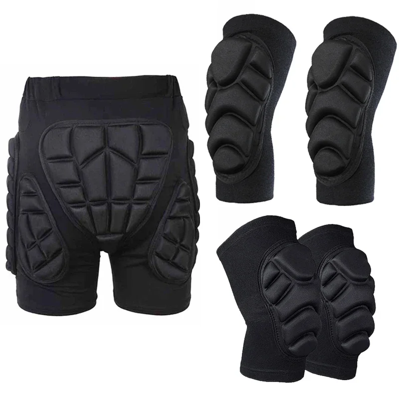 Bike Sport Shorts Cycling Shorts Padded For Men Impact Protection Ski Protector Skating Protective Hip Soft Elbow Knee Padded