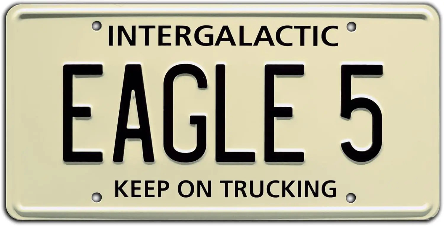 Spaceballs | Eagle 5 | Placa de Matrícula Metálica