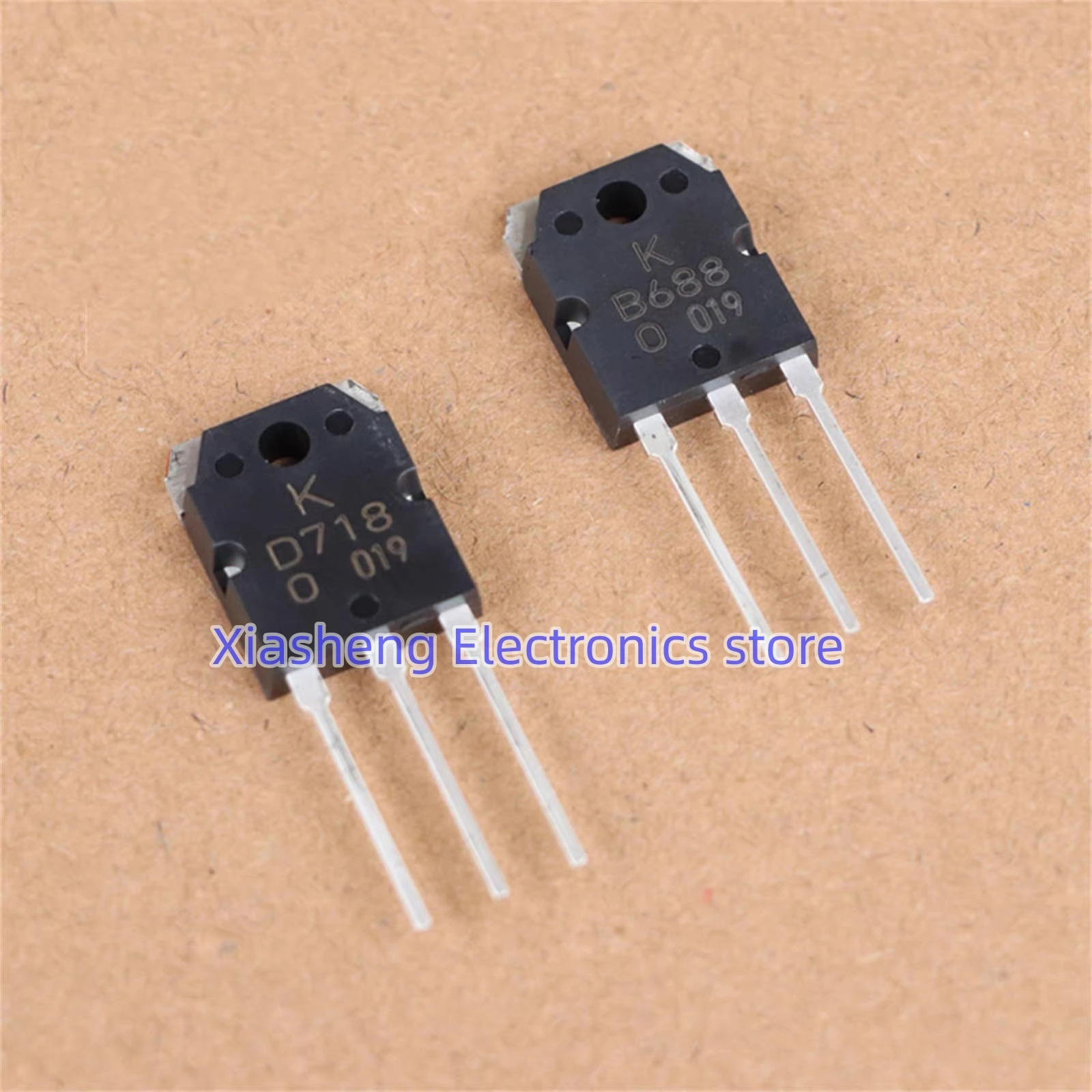New Original 10Pairs KTB688 B688 + KTD718 D718 TO-3P Transistor In Stock Good Quality