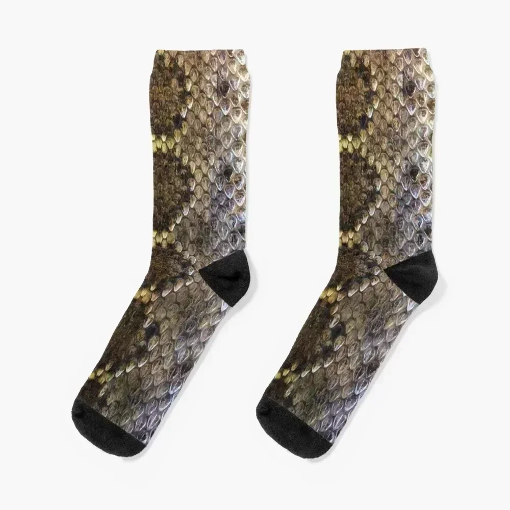 

Rattlesnake Skin Socks Toe sports anime sheer man Socks For Women Men's