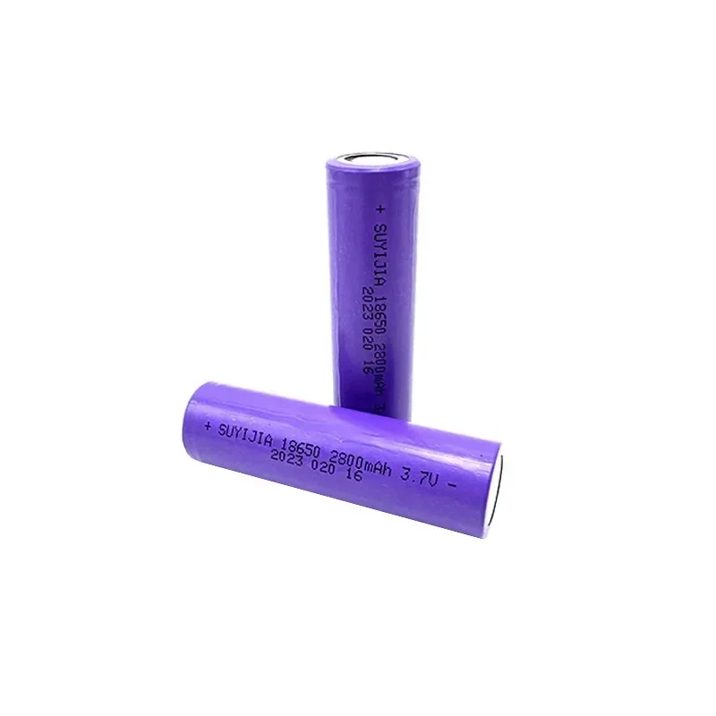 SUYIJIA 18650 2800mAh 3.7V Rechargeable Lithium Battery for Strong Light Flashlight Mobile Medical Equipment Flashlight Intercom