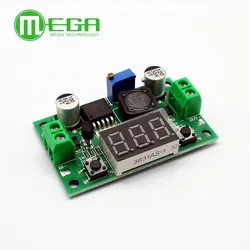 LM2596 DC 4.0~40 to 1.3-37V Adjustable Step-Down Power Module LED Voltmeter DC/DC