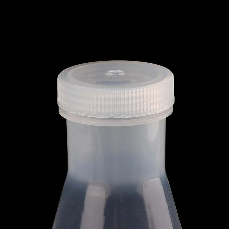 50ml To 1000ml Lab Plastic Erlenmeyer Flask Conical Container Bottle With Screw Cap For Laboratory Experiment